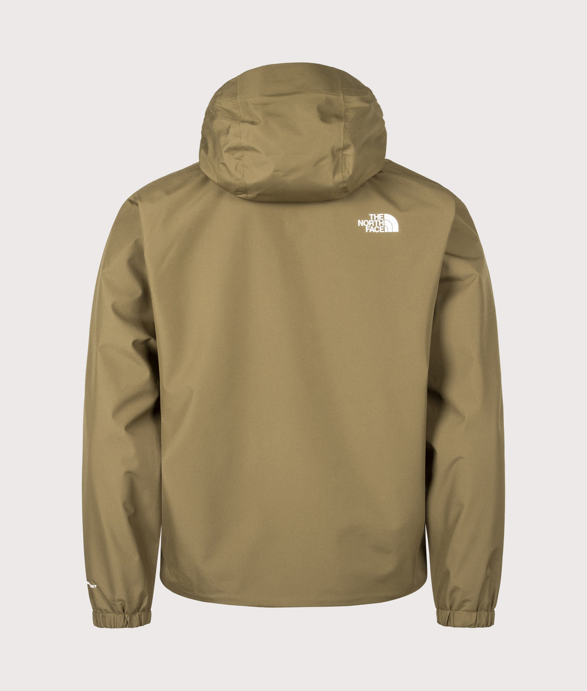 The North Face Regular Fit Quest DryVent™ Jacket from in Caraway Seed at EQVVS Menswear. Back shot.