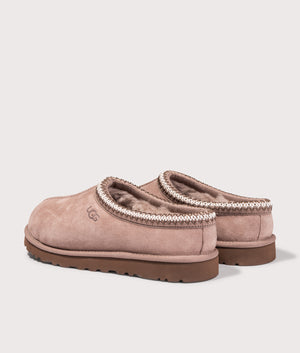 Tasman II Slippers in Rocky Oak. | UGG | Shot at EQVVS | Back angle shot 