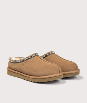 Tasman II Slippers in Chestnut | UGG | Shot at EQVVS | Font angle shot 
