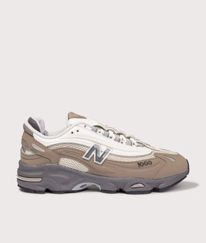 1000 Sneakers in Mushroom | New Balance | EQVVS | Side shot 