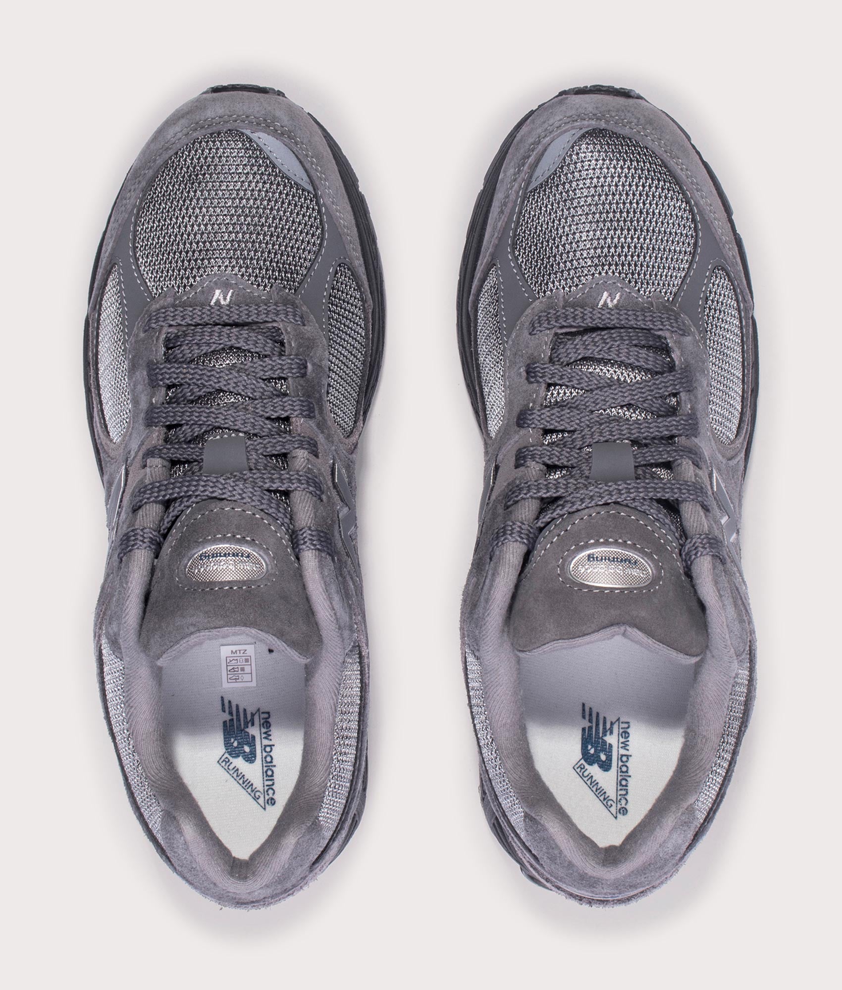 New Balance 2002R in Castlerock at EQVVS Menswear. Above shot.