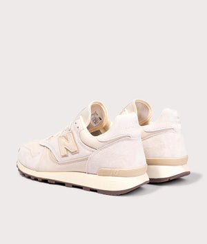 New Balance 475 in Bisque at EQVVS Menswear. Angled back shot. 