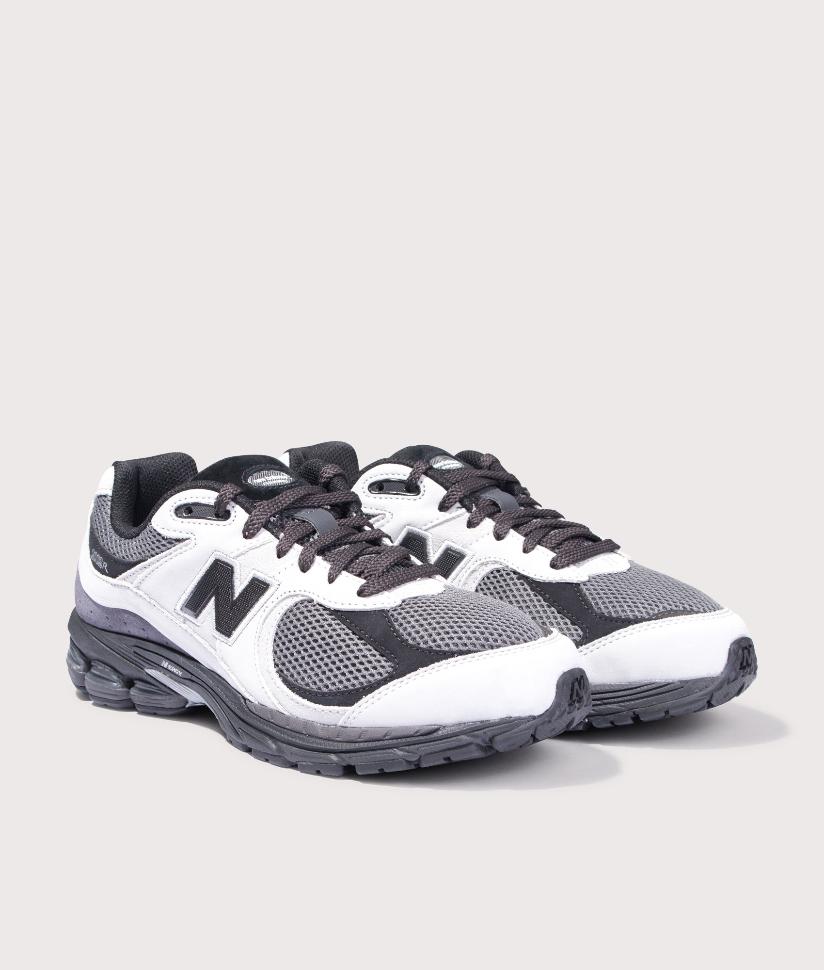 2002R Sneakers in Grey Matter | New Balance | EQVVS | Front angle shot 