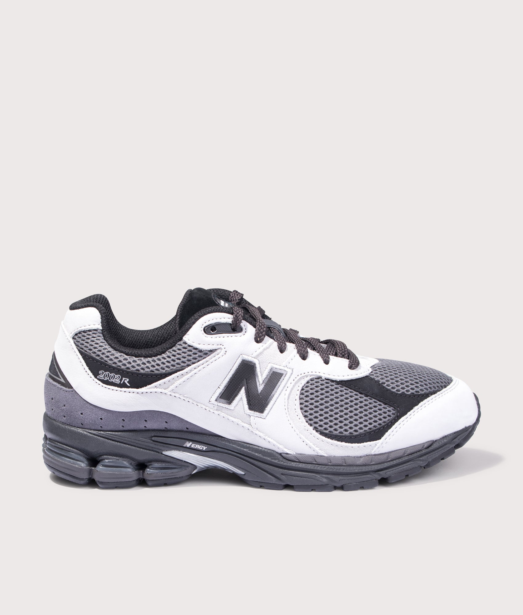 2002R Sneakers in Grey Matter | New Balance | EQVVS | Side shot 