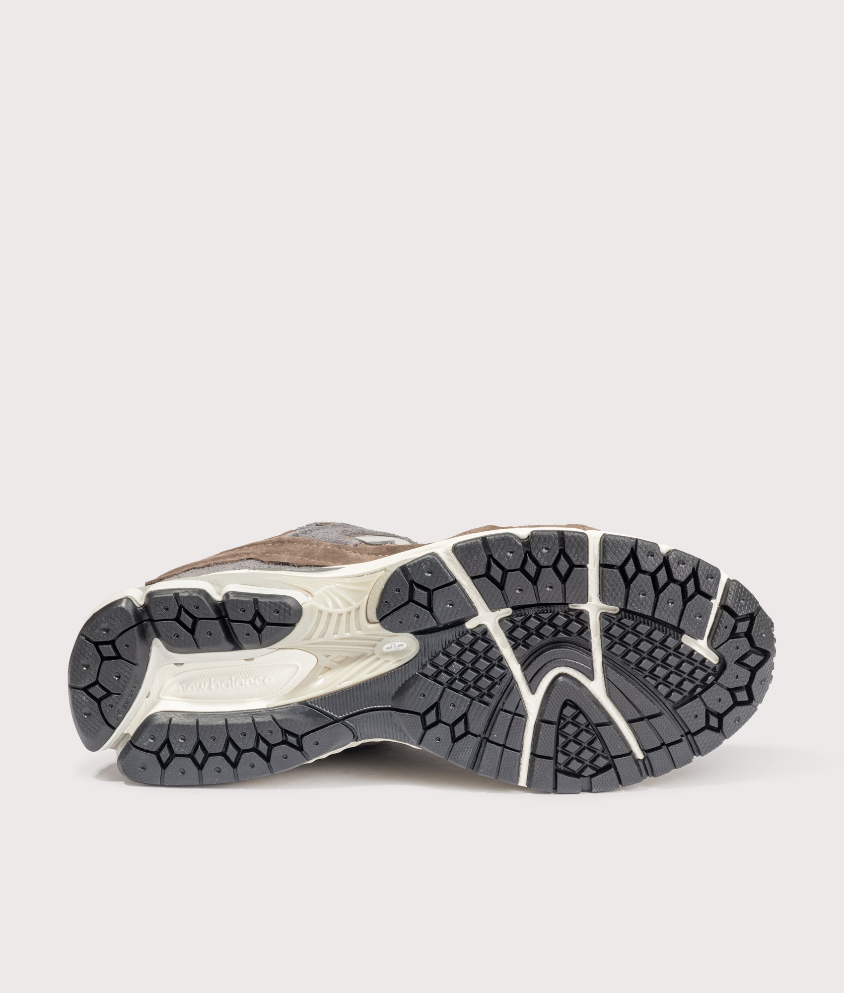 New Balance 2002D Protection Pack Sneakers in Cortado at EQVVS Menswear. Tread shot.