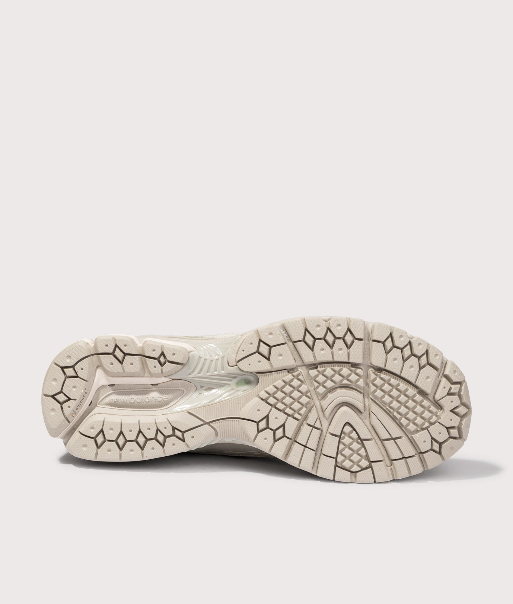 New Balance 1906X Sneakers in Shipyard and Oregano at EQVVS Menswear. Tread shot.