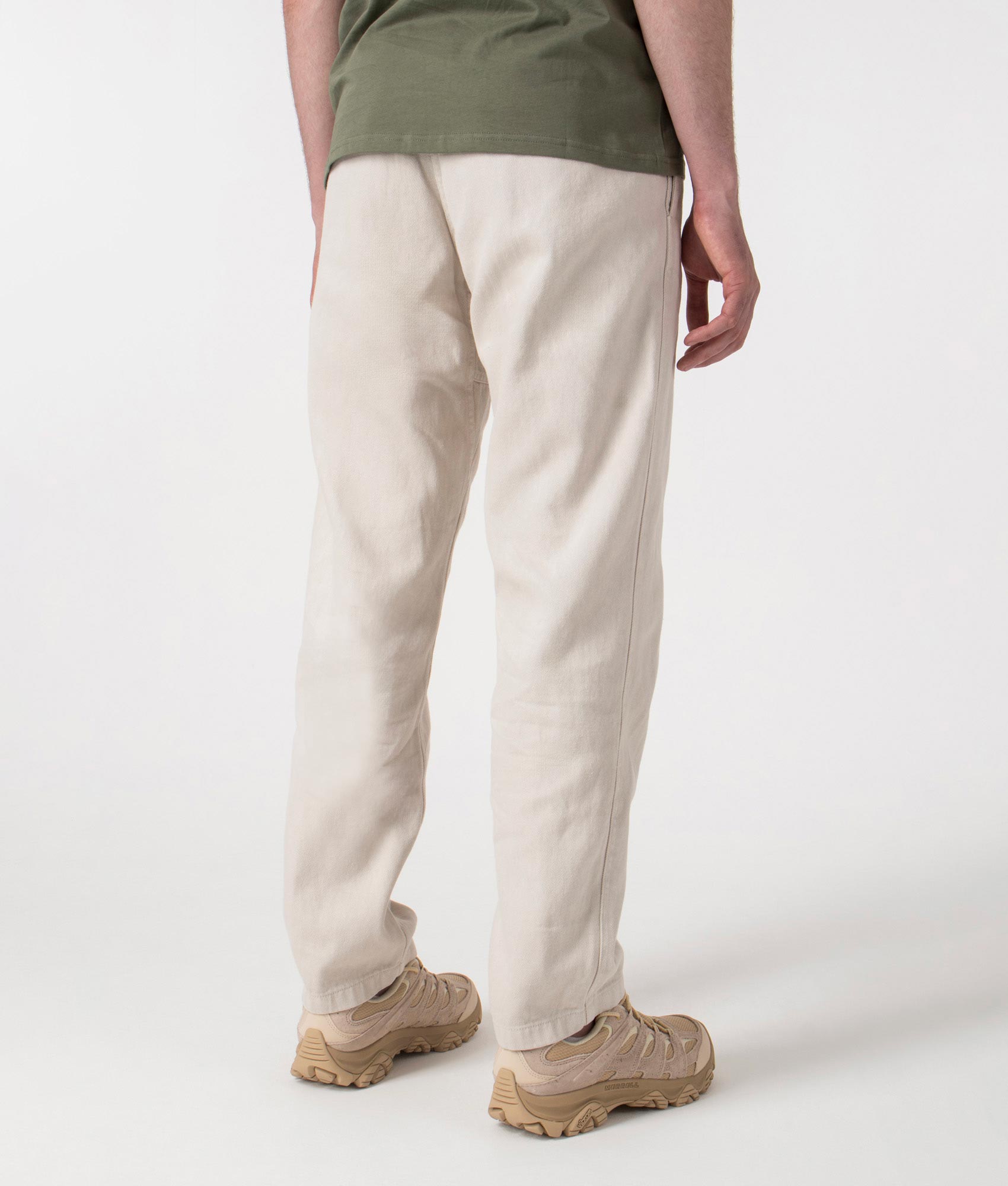 Gramicci Hemp Gramicci Pants in Stone at EQVVS. Back Shot.