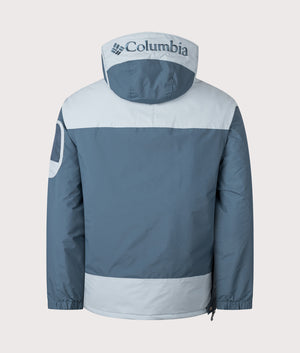 Challenger II Pullover Jacket in Everblue/Crushed Blue | Columbia | EQVVS | Back shot 