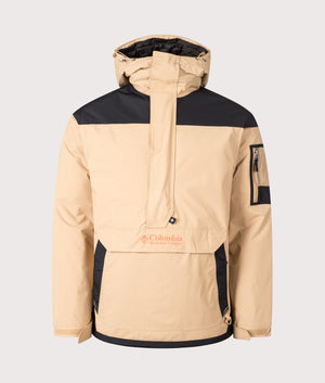 Challenger II Pullover Jacket in Canoe/Black | Columbia | EQVVS | Front shot 