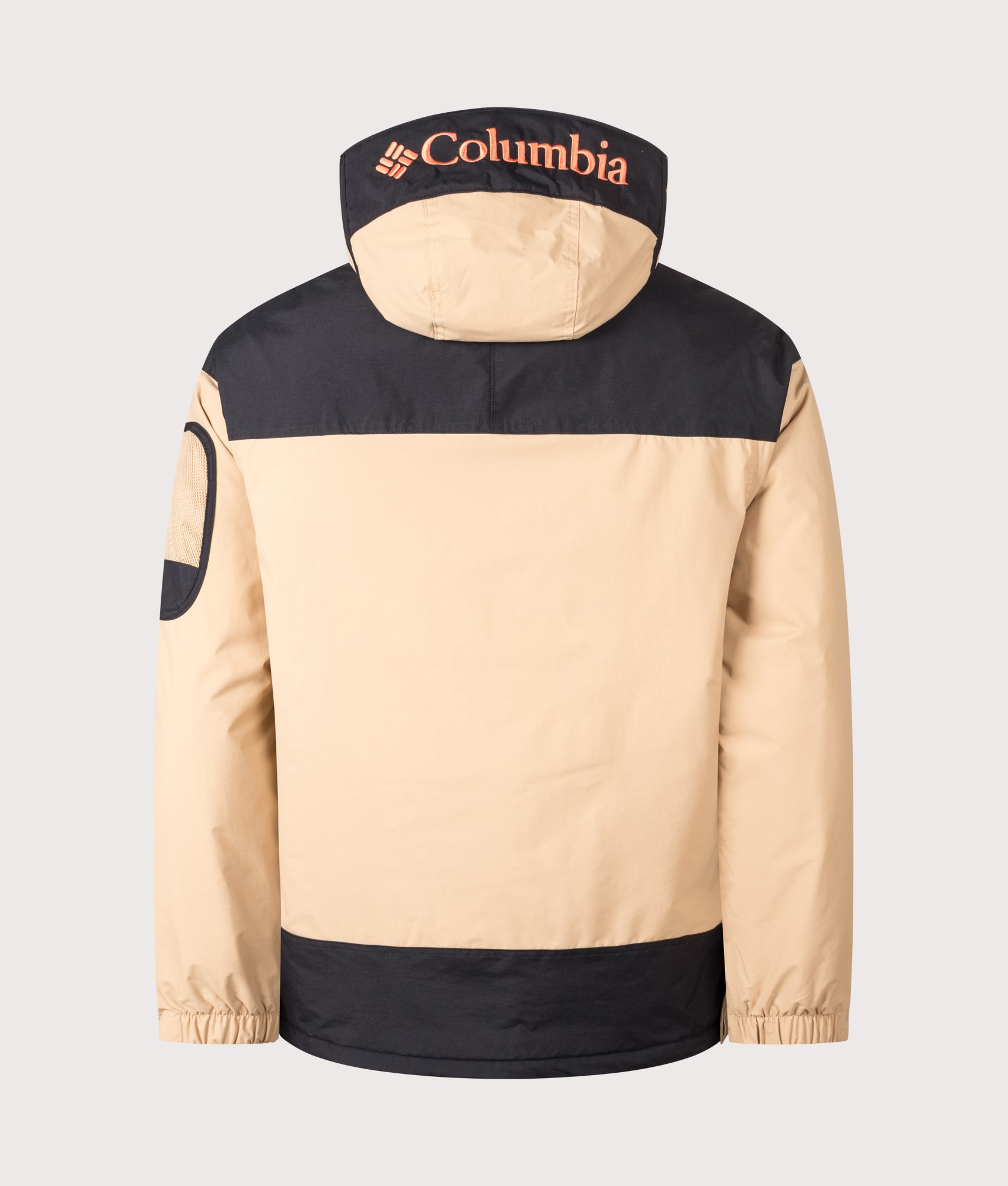 Challenger II Pullover Jacket in Canoe/Black | Columbia | EQVVS | Back shot 