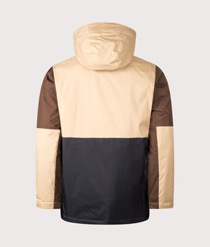 Point Park II Jacket in Black/Tobacco/Canoe | Columbia | EQVVS | Back shot  