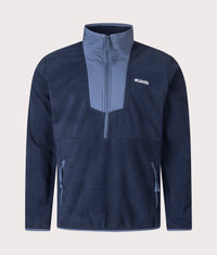 Sequoia Grove Quarter Zip Fleece: 465 Collegiate Navy/ Dark Mountain 
