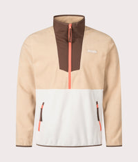 Sequoia Grove Quarter Zip Fleece: 231 Canoe/ Dark Stone/ Tobacco 