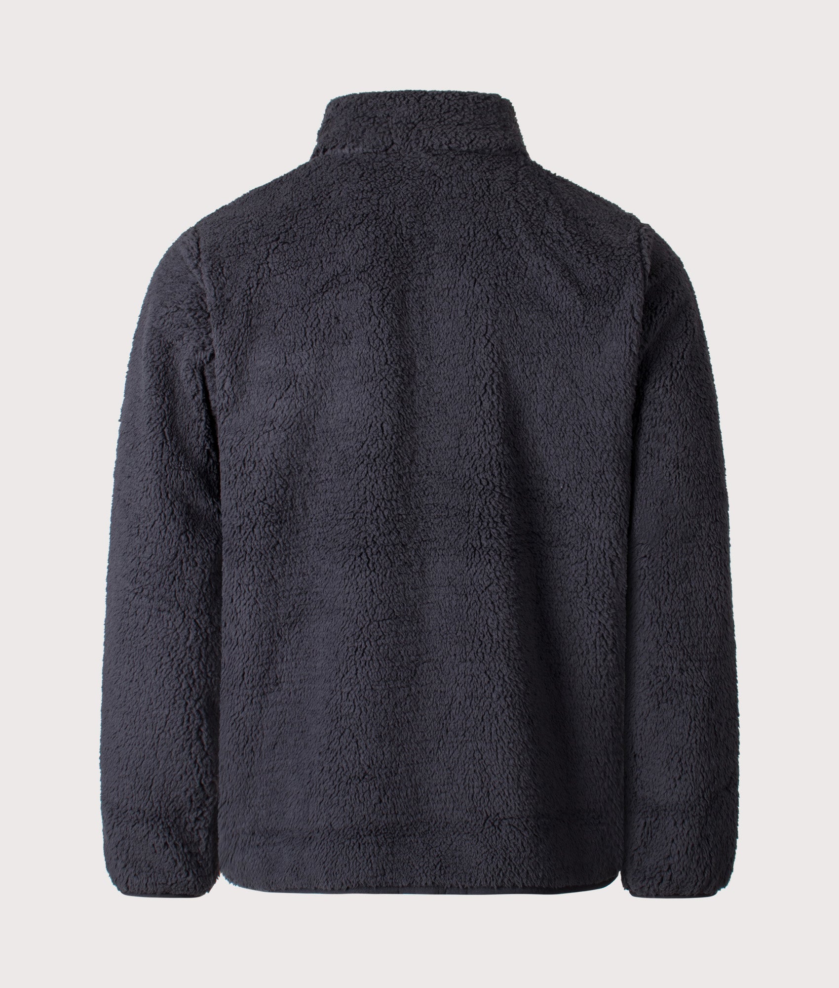 Rugged Ridge High Pile Full Zip Fleece Sweatshirt in Black | Columbia | Shot at EQVVS | Back shot 