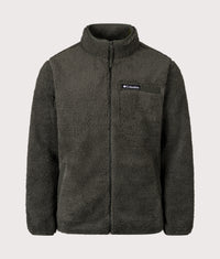 Rugged Ridge High Pile Full Zip Fleece: 366 Greenscape 