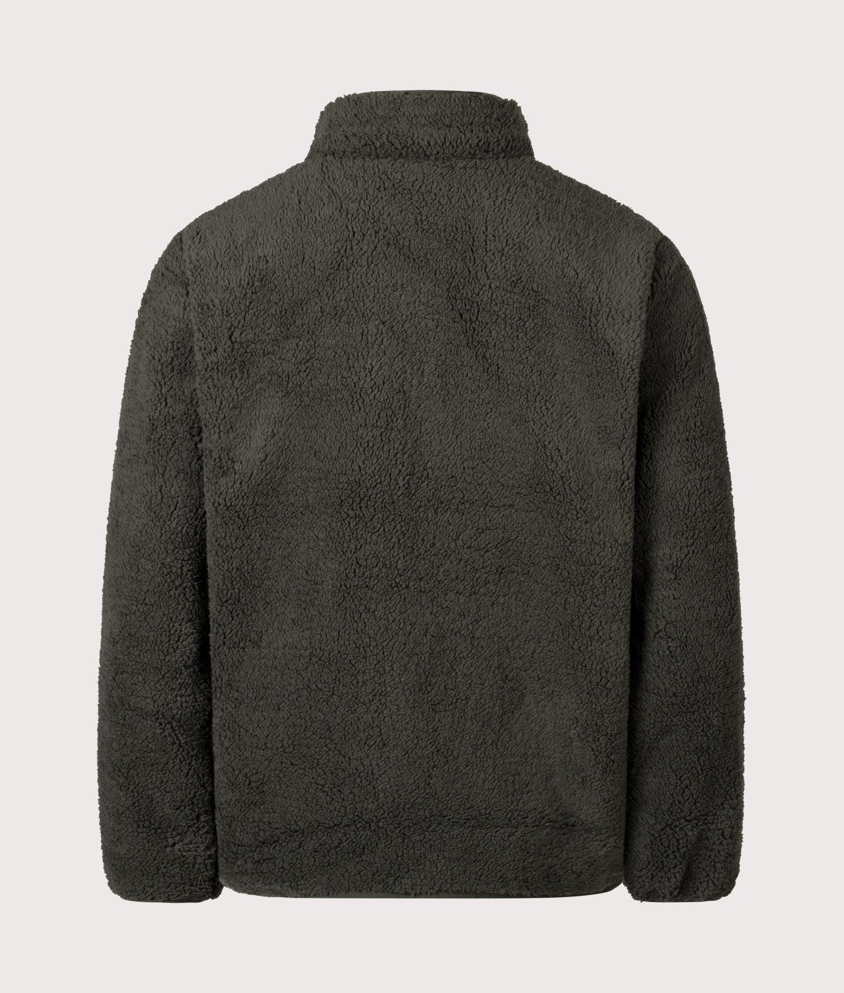 Rugged Ridge High Pile Full Zip Fleece Sweatshirt in Greenscape| Columbia | Shot at EQVVS | Back shot 