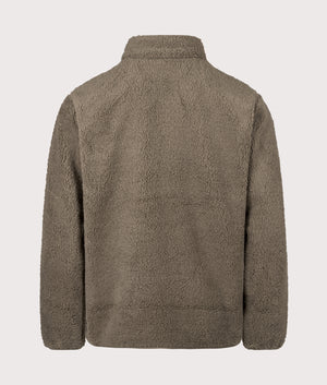 Rugged Ridge High Pile Full Zip Fleece Sweatshirt in Delta | Columbia | Shot at EQVVS | Back shot 