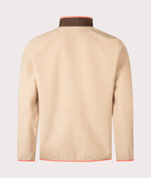 Columbia Sequoia Grove Full Zip Sweatshirt arrives in Canoe/ Tobacco at EQVVS Menswear. Back shot.