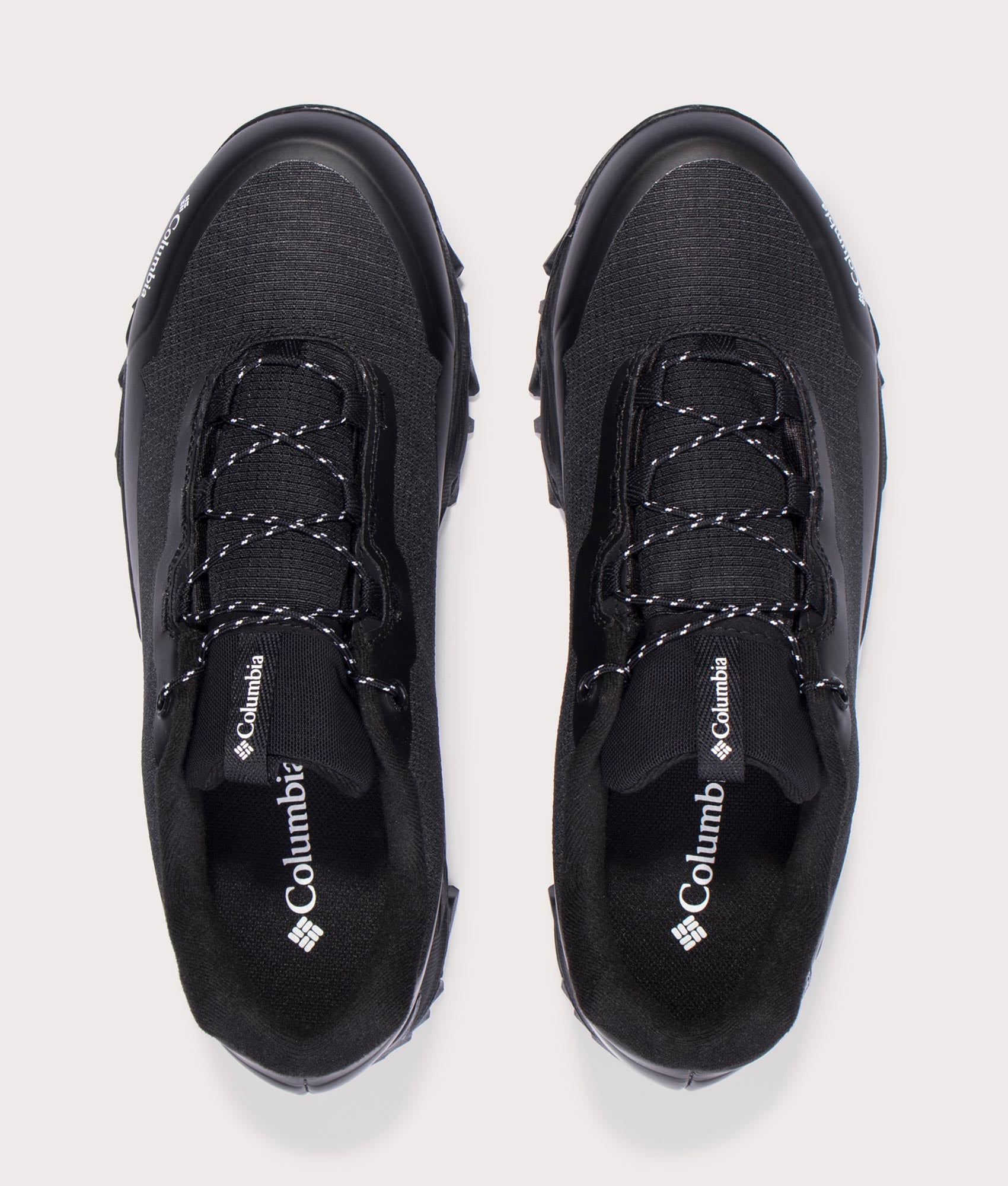 Trans Trail Outdry Waterproof Sneakers in Black | Columbia | EQVVS |  Top shot 