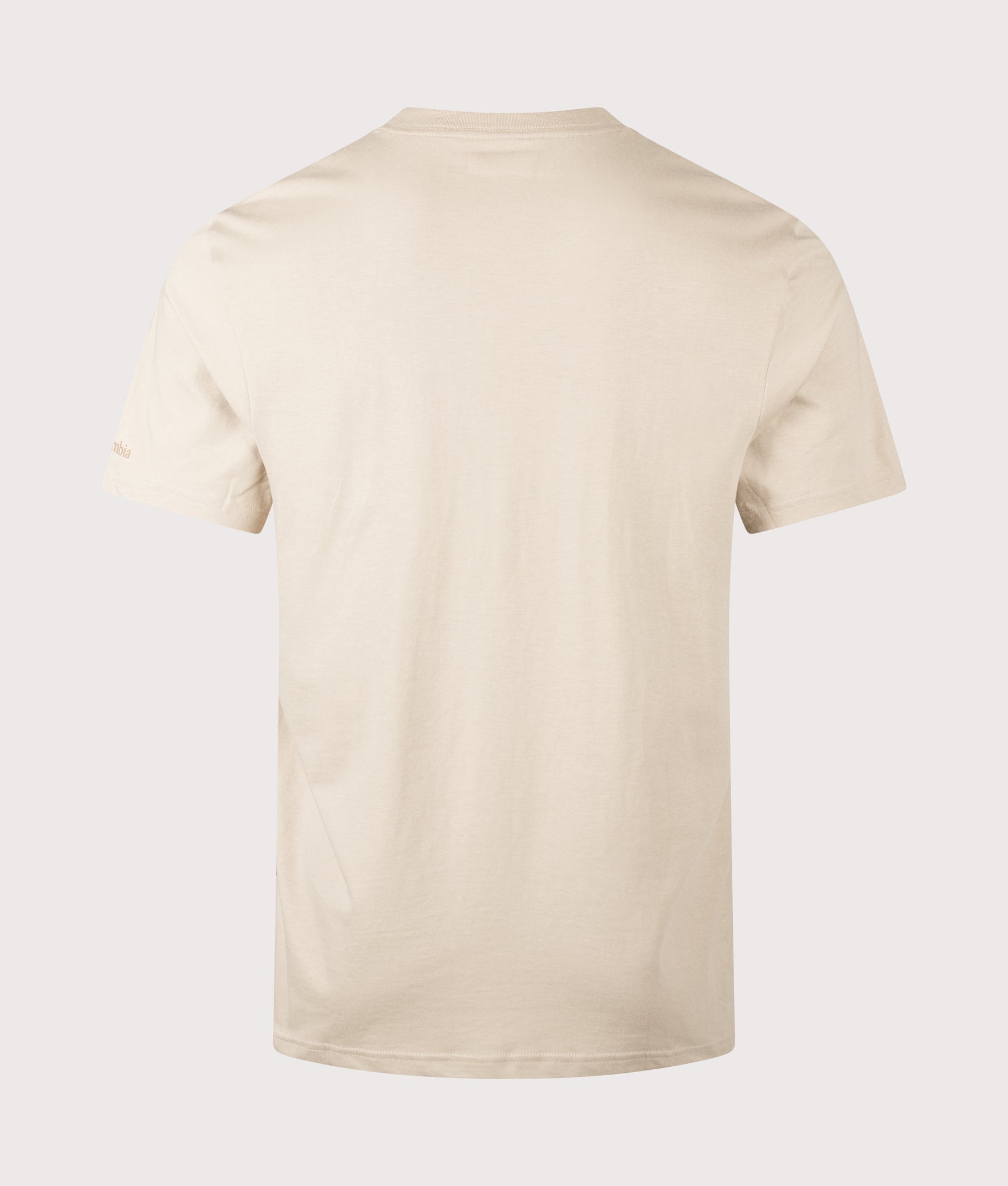 CSC Seasonal Graphic T-Shirt in Ancient Fossil/Illuminated Brand by Columbia. Shot by EQVVS. Back shot.