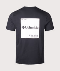 Regular Fit CSC Logo Back T-Shirt: 010 Black/Boxy Brand 