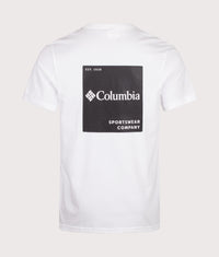 Regular Fit CSC Logo Back T-Shirt: 100 White/Boxy Brand 