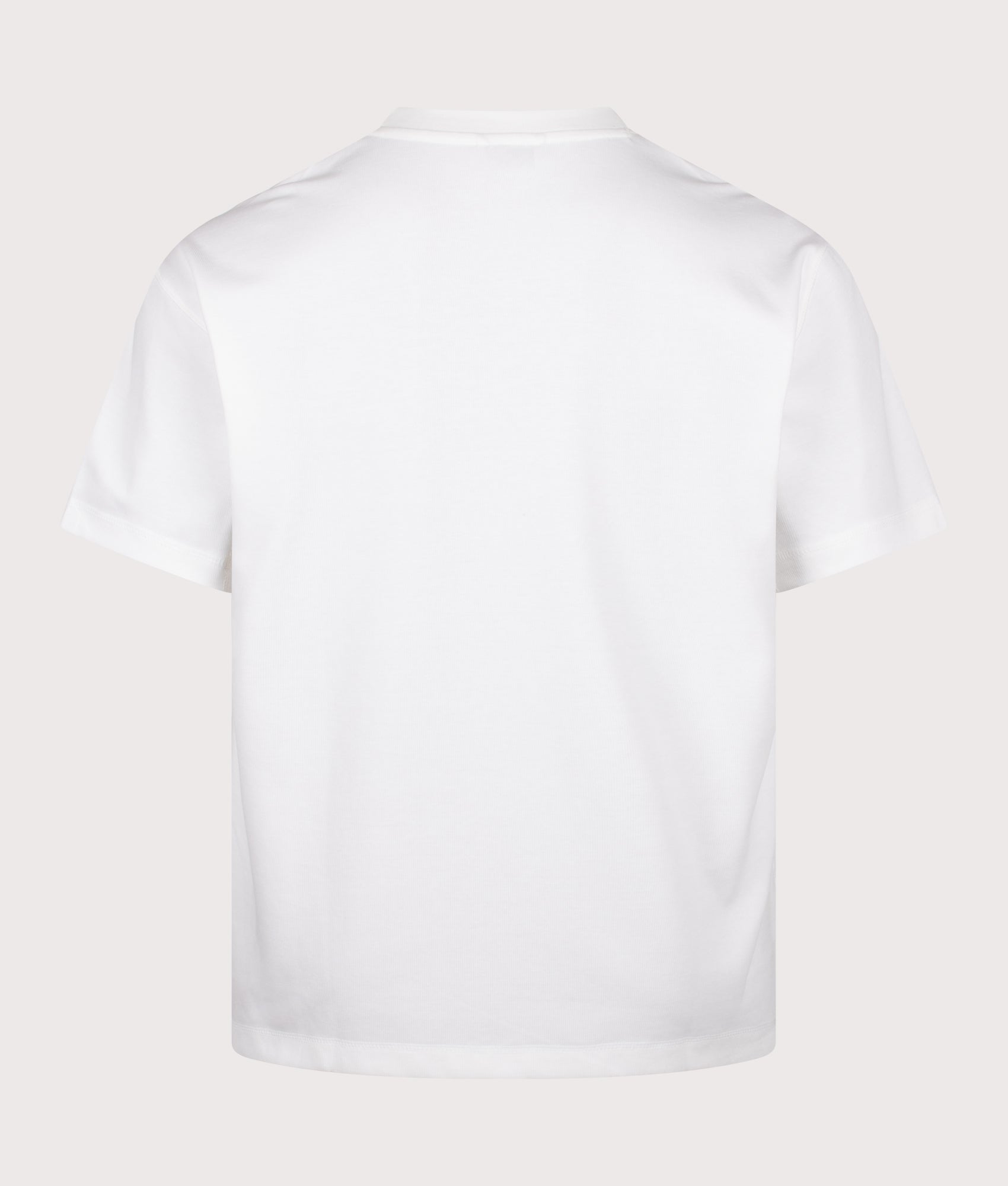 Columbia Echo Passage Crew T-Shirt in White at EQVVS Menswear. Back shot.