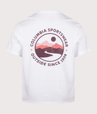 CSC Outdoor Back Graphic T-Shirt: 101 White/Scoped View 
