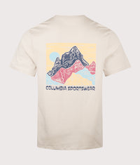 CSC Outdoor Back Graphic T-Shirt: 279 Dark Stone/Sunscape 