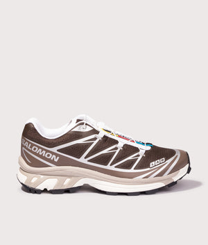 XT-6 Sneakers in Earth Brown/Walnut/Ftw Silver | SALOMON | EQVVS