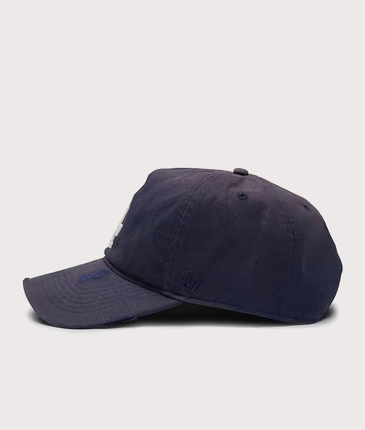 REPRESENT MLB LA Dodgers Cap in Vintage Blue at EQVVS Menswear. Side shot.