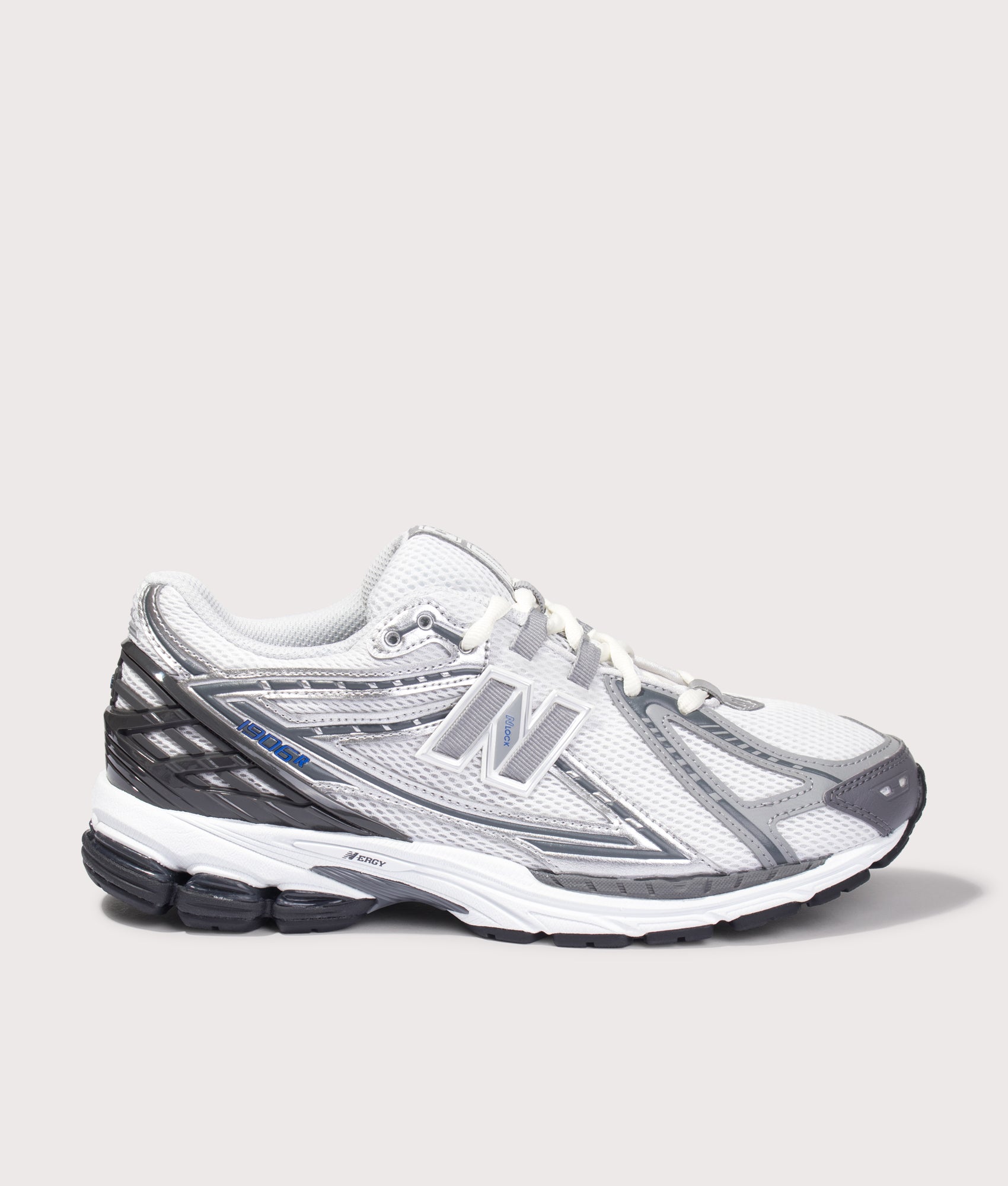 New Balance 1906 Sneakers in Castlerock at EQVVS Menswear. Side shot.