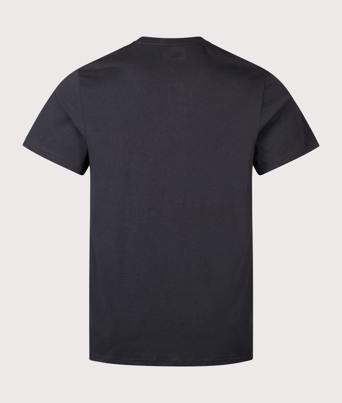 Columbia Regular Fit CSC Basic Logo™ T-Shirt in Black and Gem Columbia at EQVVS Menswear. Back shot.