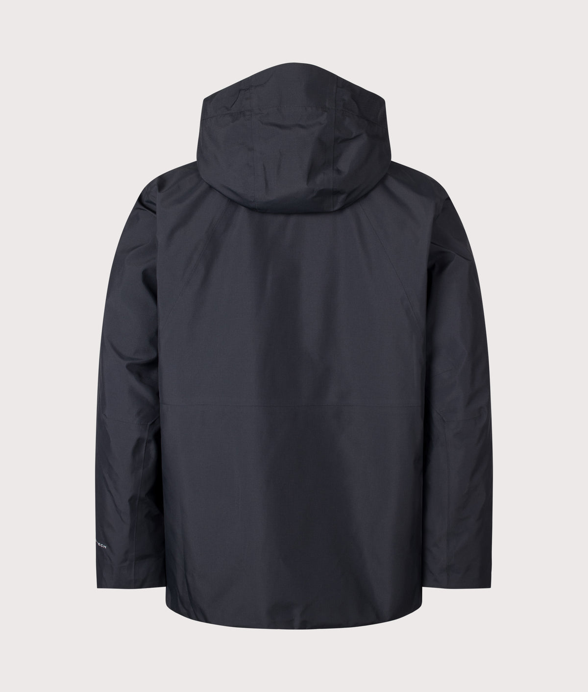 Columbia Street Commuter™ Waterproof Insulated Jacket in Black at EQVVS Menswear. Back shot.
