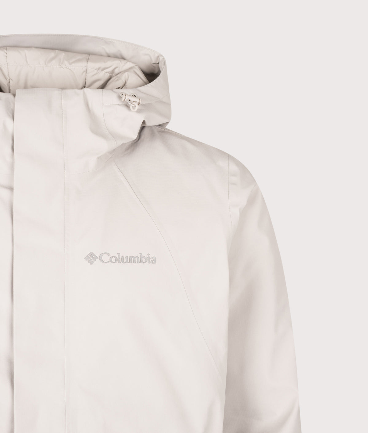 Columbia Street Commuter™ Waterproof Insulated Jacket in Light cloud at EQVVS Menswear. Second detail shot.