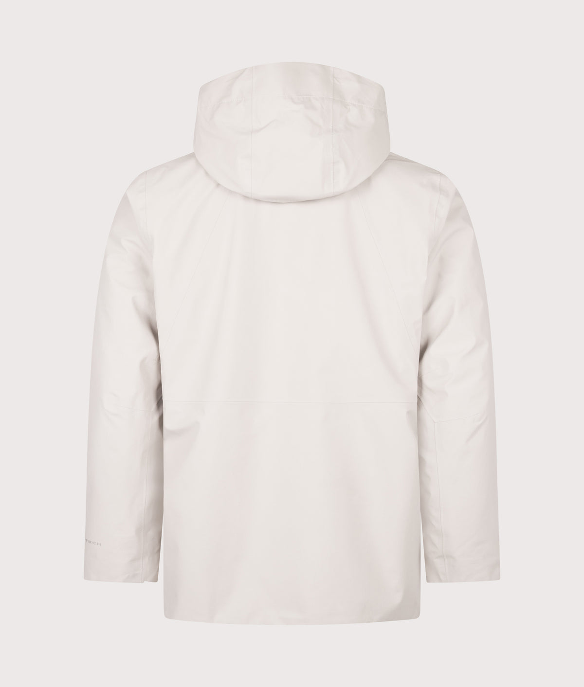 Columbia Street Commuter™ Waterproof Insulated Jacket in Light cloud at EQVVS Menswear. Back shot.