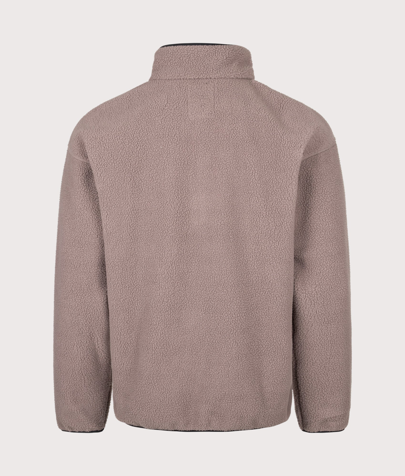 Columbia Regular Fit Helvetia II Half Snap Fleece in Iron at EQVVS Menswear.  Back shot.