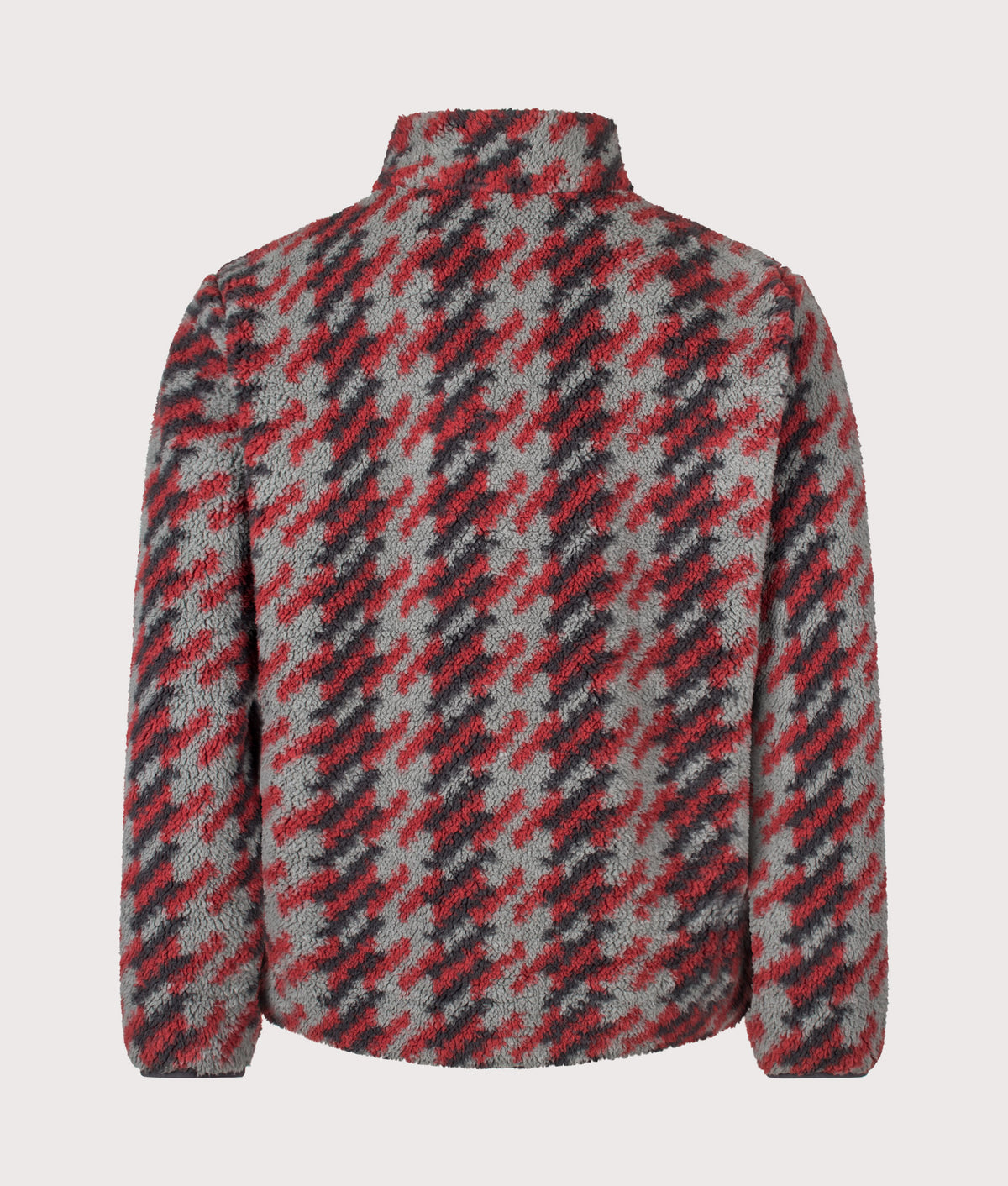 Columbia Regular Fit Rugged Ridge™ High Pile Quarter Zip Fleece in Sedona Sage Twills at EQVVS Menswear. Back shot.