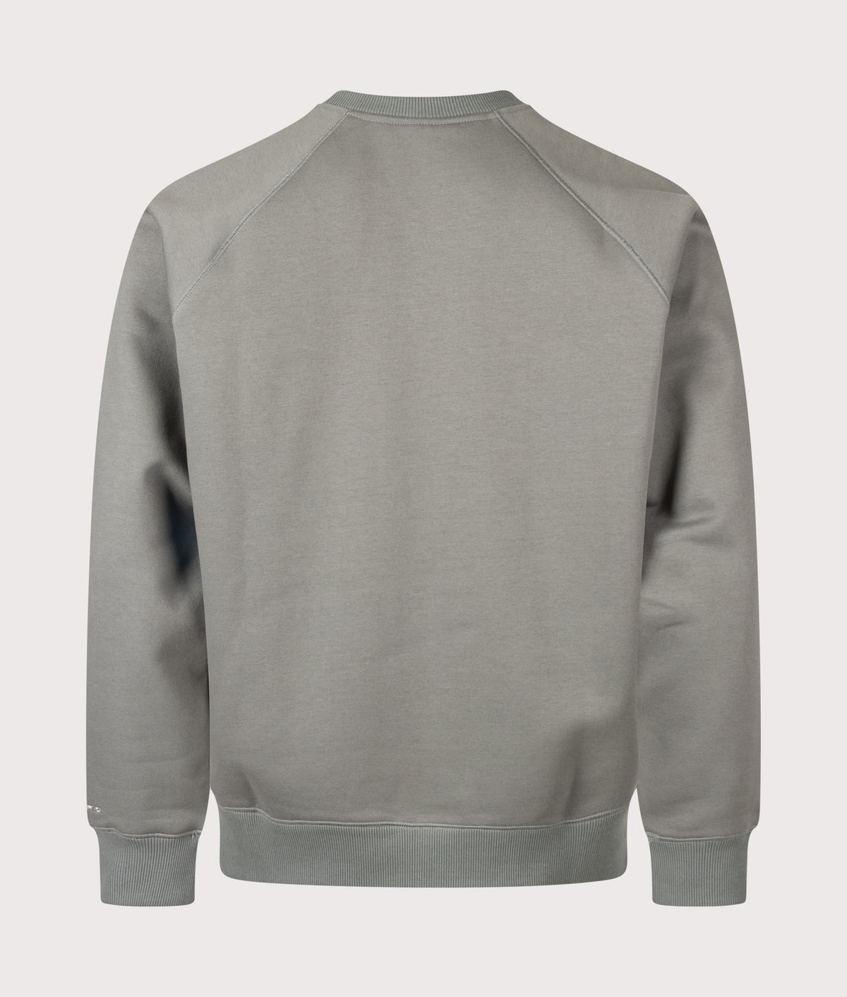 Columbia Regular Fit Dry Creek™ Heavyweight Crew Sweatshirt in Sedona Sage at EQVVS Menswear. Back shot.