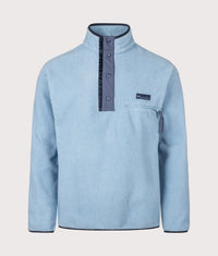 Regular Fit Helvetia II Half Snap Fleece: 447 Rainy Day 