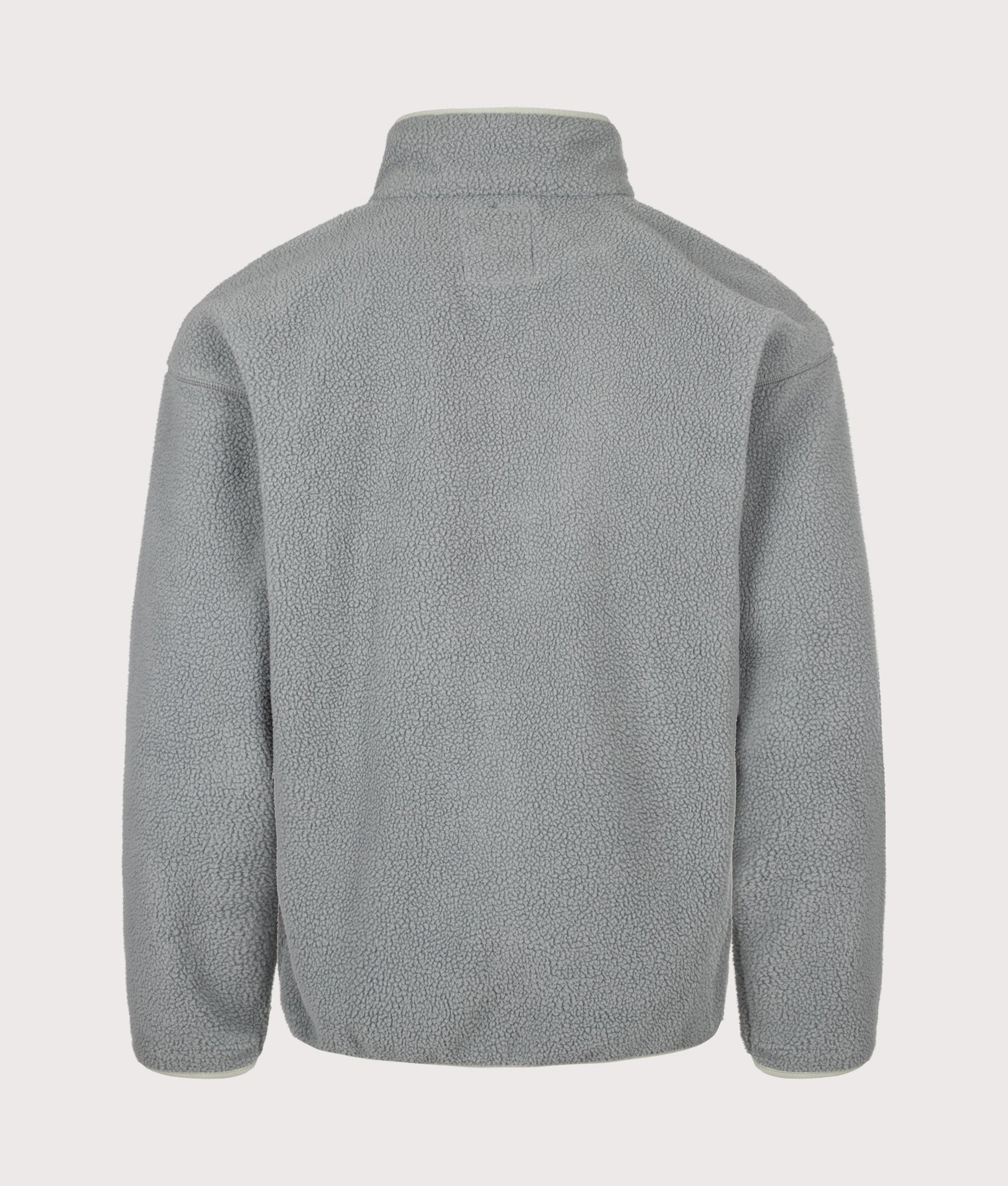 Columbia Regular Fit Helvetia II Half Snap Fleece in Sedona Sage at EQVVS Menswear. Back shot.