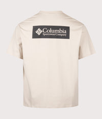 Relaxed Fit CSC Heavyweight Back Graphic T-Shirt: 278 Dark Stone CSC Box Logo 