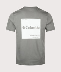 Regular Fit CSC Logo Back T-Shirt: 342 Sedona Sage/Boxy Brand 