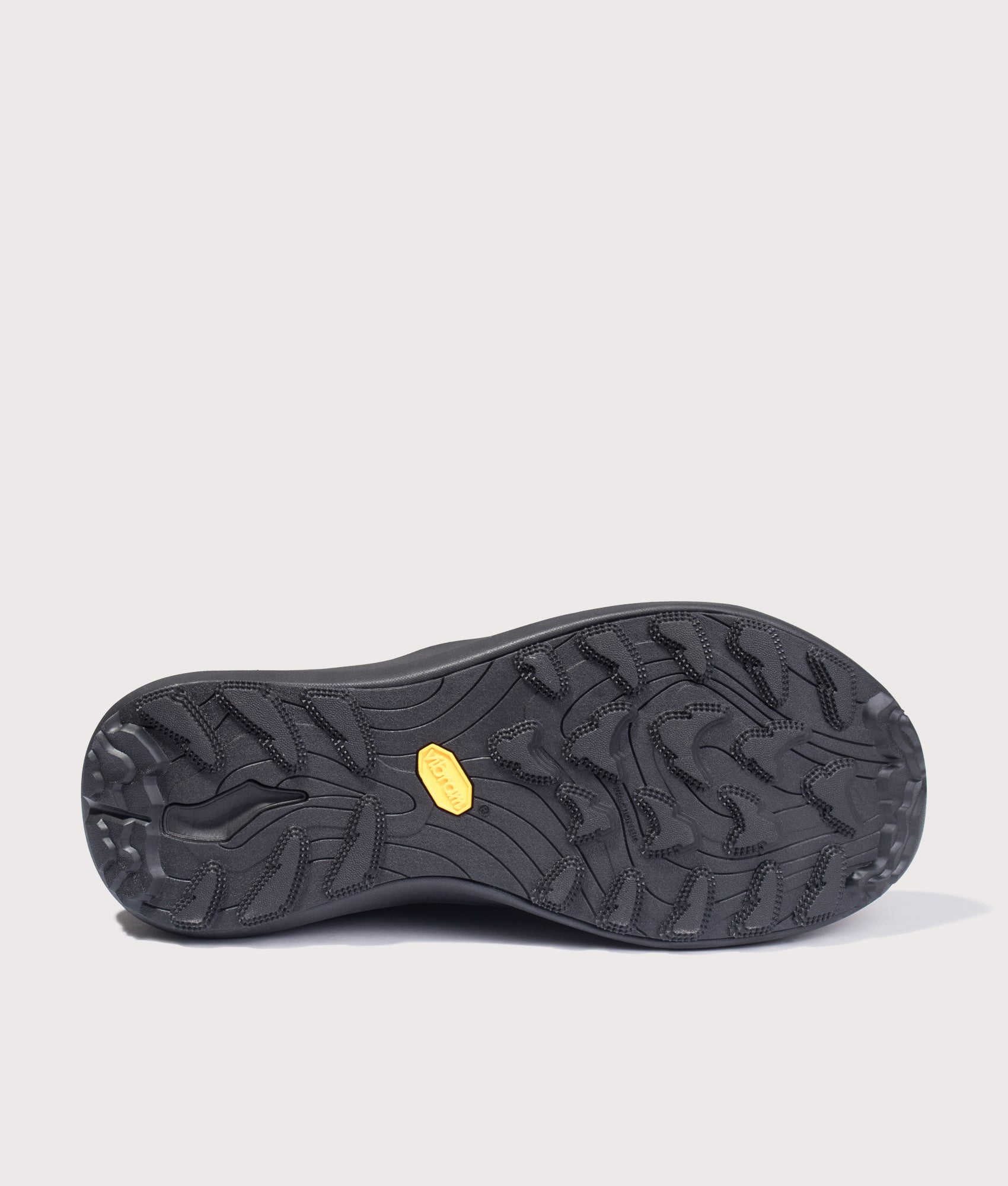 ROA Sella Trainers in Black at EQVVS Menswear. Tread shot.