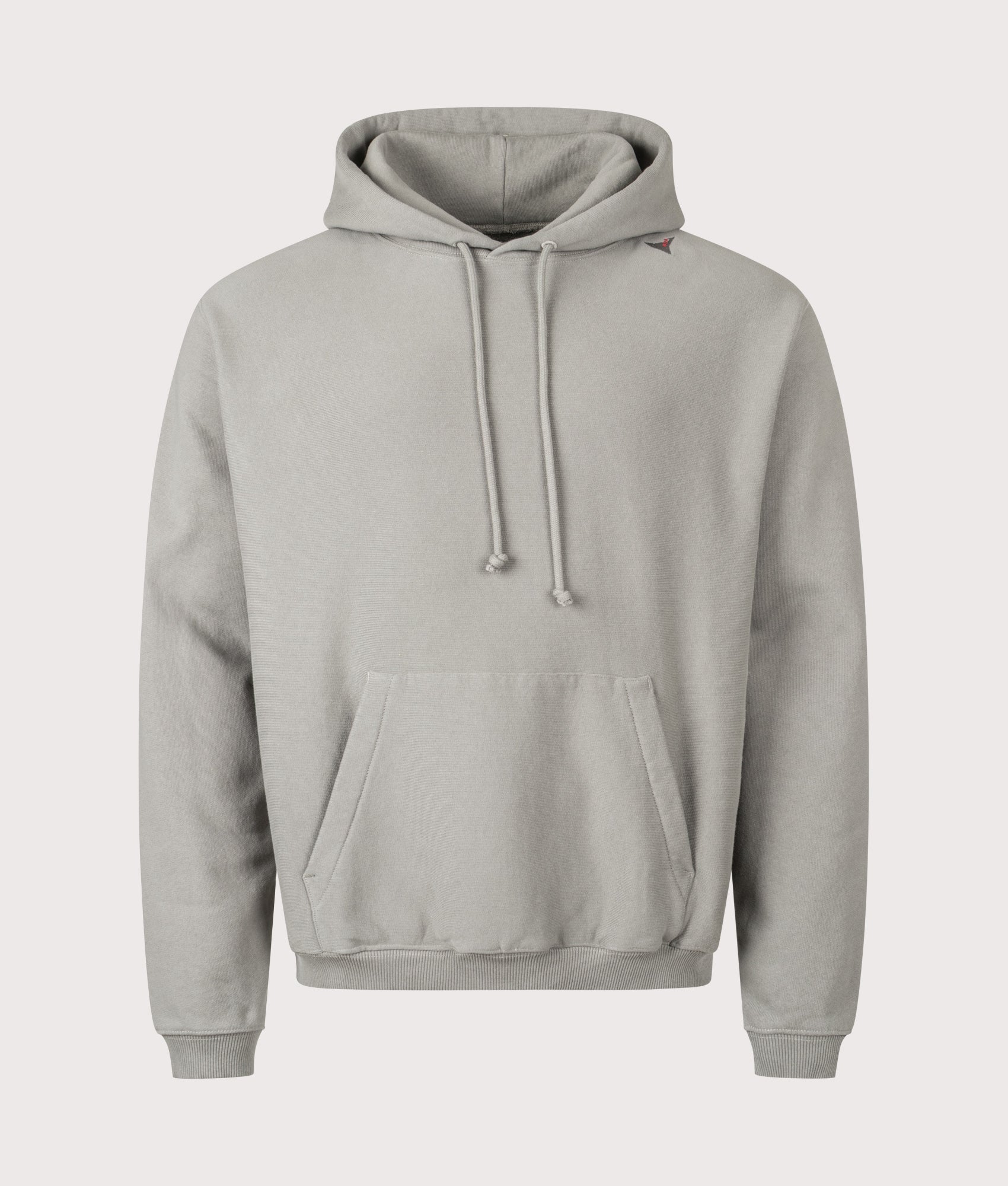Logo Hoodie in Grey by ROA> Shot by EQVVS. Front Shot.