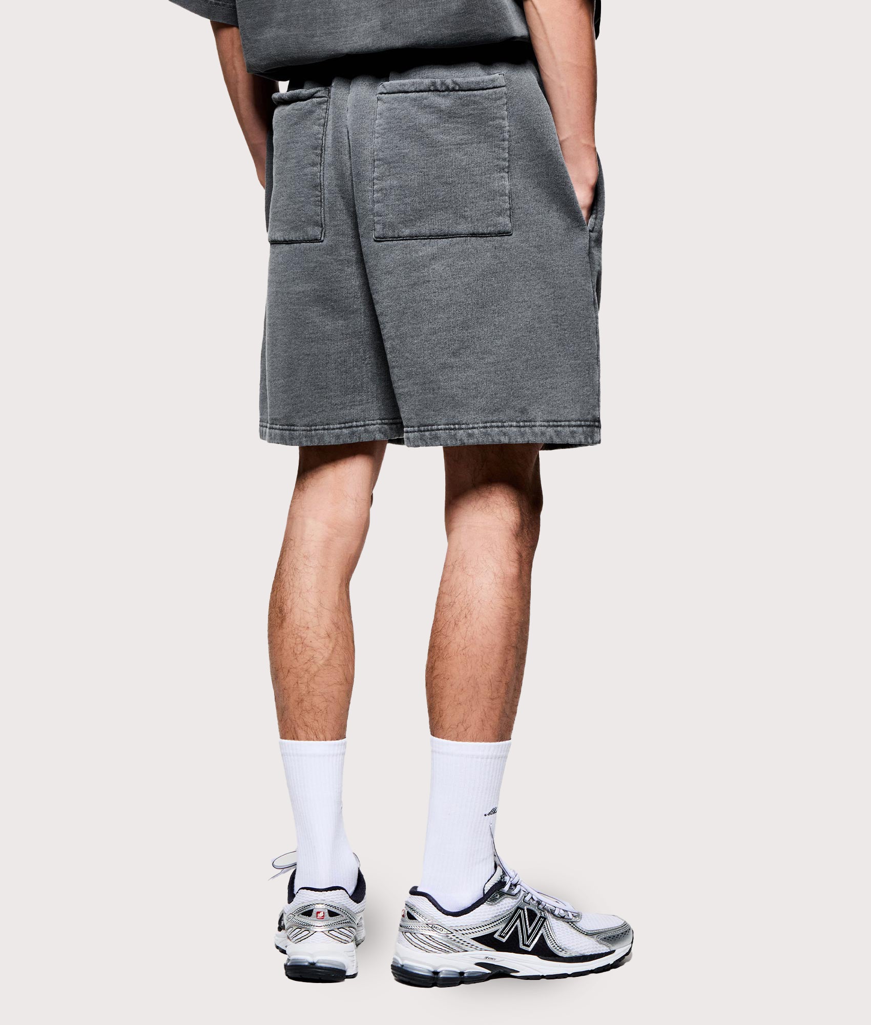 Relaxed Fit Uniform Shorts