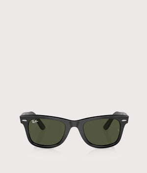 Original-Wayfarer-Classic-Sunglasses-Polished-Black-Green-Lens-Ray-Ban-EQVVS