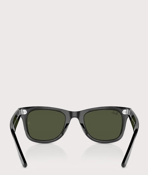 Original-Wayfarer-Classic-Sunglasses-Polished-Black-Green-Lens-Ray-Ban-EQVVS