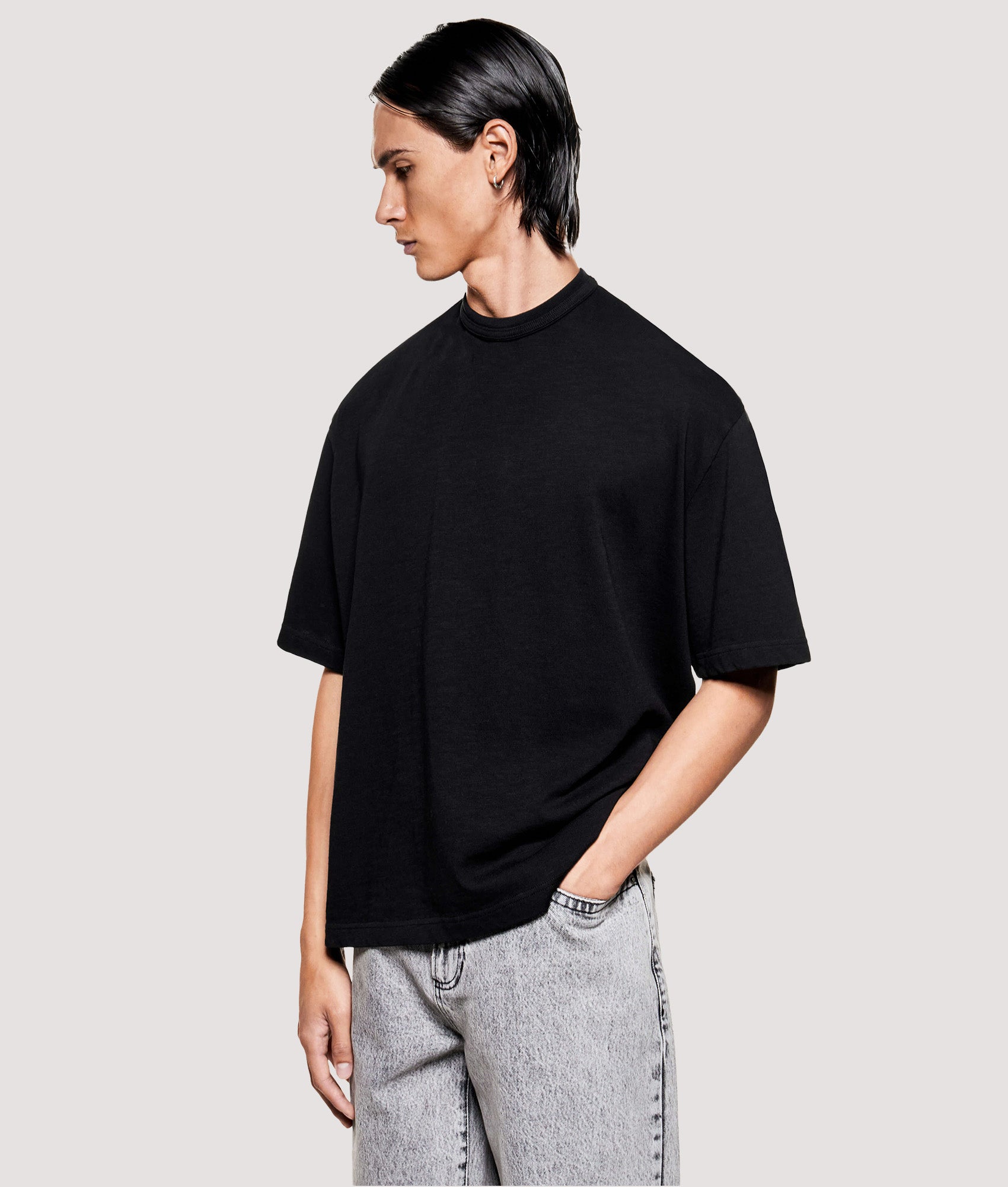 Relaxed Box Fit 220 GSM Slub T-Shirt