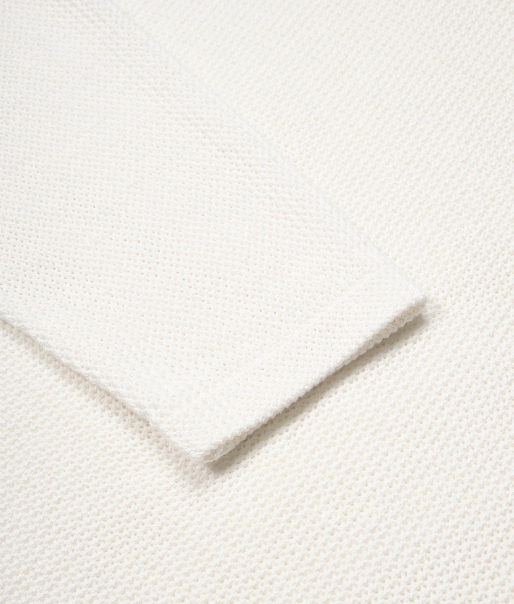 Oversized Loose Gauge Hoodie in Off White by MKI MIYUKI ZOKU. EQVVS Detail Shot.